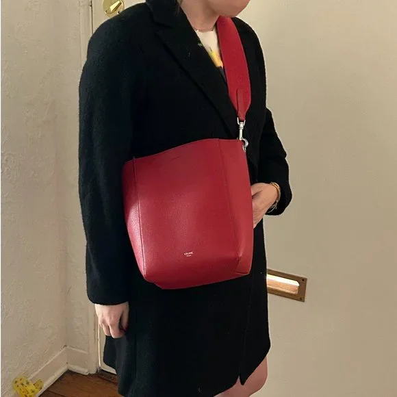 Celine Sangle Small Bucket Bag - Picture 16 of 16